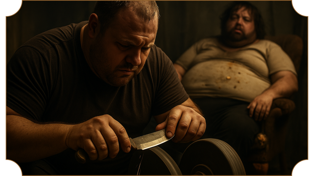 A Man and His Edge: Why Staying Sharp Matters